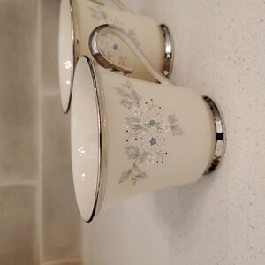 Lenox Windsong Teacups Set of 2